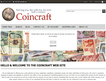 Tablet Screenshot of coincraft.com